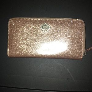 Rose Gold Kate Spade Wallet